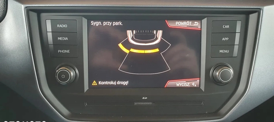 Seat Arona cena 63999 przebieg: 61000, rok produkcji 2018 z Rzepin małe 466